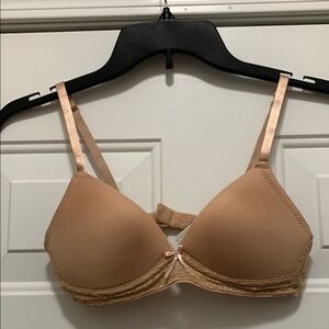 4/$10 Girls Daisy Fuentes Size 32A Nude Starter Bra